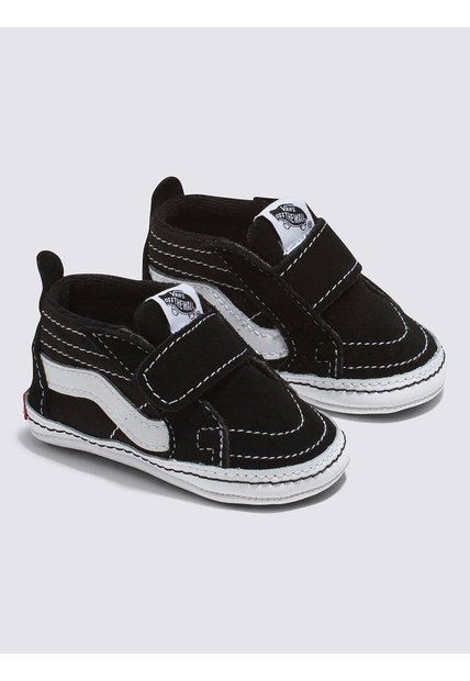 Tenis Niño Vans In Sk8-Hi Crib Negro/Blanco Puro Vans