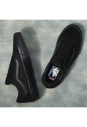Tenis Hombre Vans Mn Skate Old Skool Negro/Negro Vans