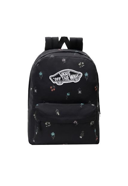 Morral Vans Realm Backpack Mujer-Negro