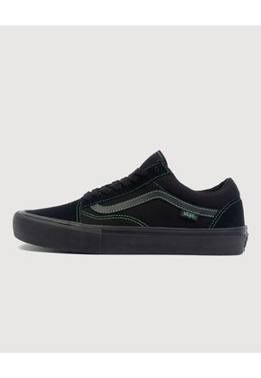 Tenis Hombre Vans Skate Old Skool Negro Vans
