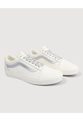 Tenis Hombre Vans Old Skool Blanco Vans