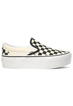 Tenis Mujer Vans Ua Classic Slip-On S Negro Cuadros Vans