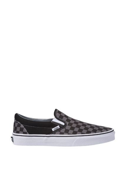 Tenis Vans Unisex Classic Slip-on Negro - Blanco