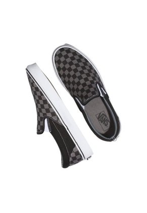 Tenis Vans Unisex Classic Slip-on Negro - Blanco