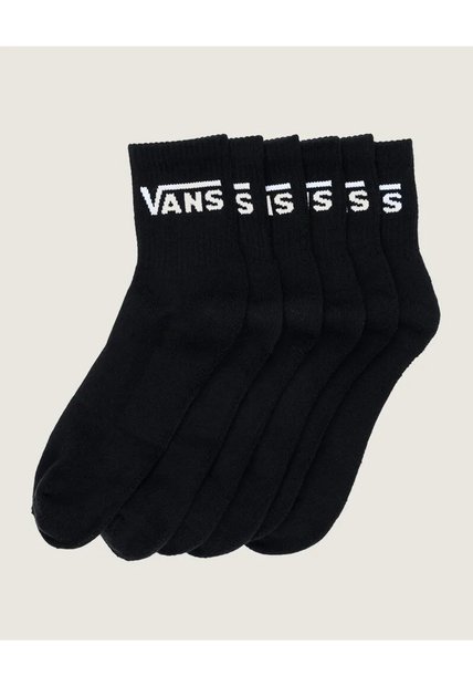 Medias Hombre Vans Classic Crew Negro Vans