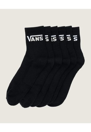 Medias Hombre Vans Classic Crew Negro Vans