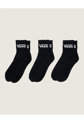 Medias Hombre Vans Classic Crew Negro Vans