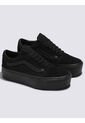 Tenis Mujer Vans Ua Old Skool Stackfo Negro Vans de Vans