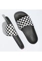 Tenis Hombre Vans Mn La Costa Slide-On Negro/Blanco Vans de Vans