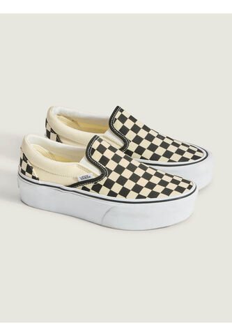 Tenis Mujer Vans Ua Classic Slip-On S Negro Cuadros Vans Vans
