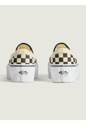 Tenis Mujer Vans Ua Classic Slip-On S Negro Cuadros Vans