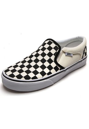 Tenis Skateboarding Blanco-Negro Vans