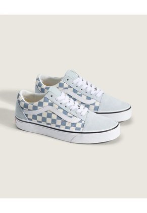 Tenis Hombre Vans Old Skool Azul Claro Vans