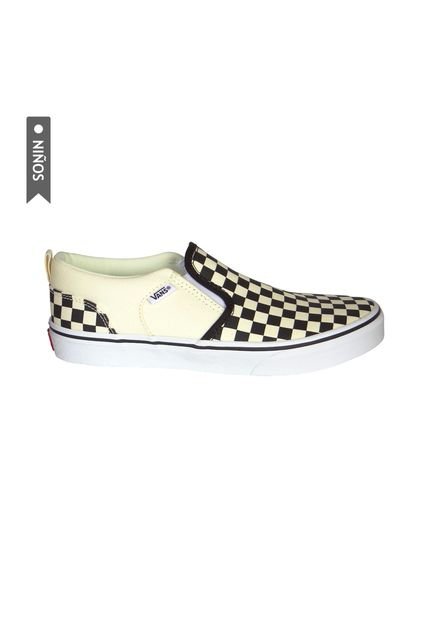 Tenis Vans Asher Niño-Negro