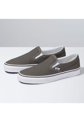 Tenis Hombre Vans Ua Classic Slip-On Gris Vans