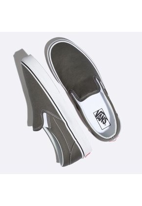 Tenis Hombre Vans Ua Classic Slip-On Gris Vans
