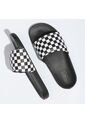 Tenis Hombre Vans Mn La Costa Slide-On Negro/Blanco Vans de Vans