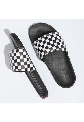 Tenis Hombre Vans Mn La Costa Slide-On Negro/Blanco Vans