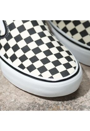 Tenis Hombre Vans Mn Skate Slip-On Negro Cuadros Vans