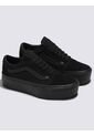 Tenis Mujer Vans Ua Old Skool Stackfo Negro Vans de Vans