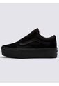 Tenis Mujer Vans Ua Old Skool Stackfo Negro Vans de Vans