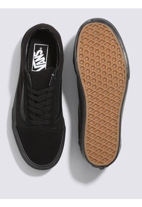Tenis Mujer Vans Ua Old Skool Stackfo Negro Vans