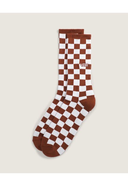Medias Hombre VANS CHECKERBOARD CREW Cafe Vans