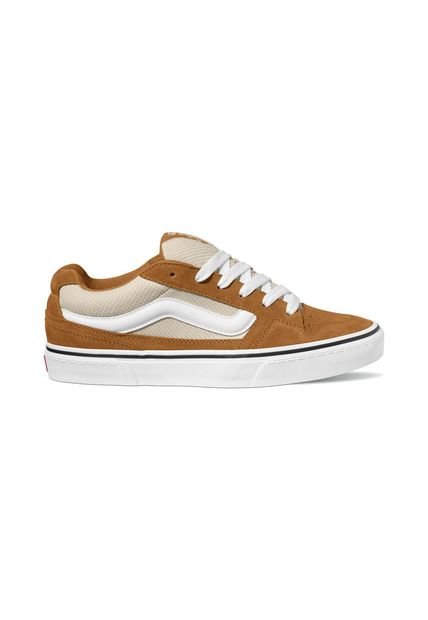 Tenis Vans Caldrone Hombre-Marron/Blanco