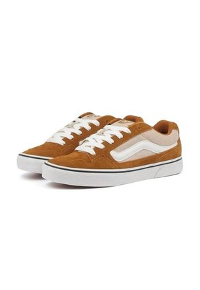 Tenis Vans Caldrone Hombre-Marron/Blanco