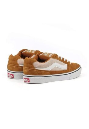 Tenis Vans Caldrone Hombre-Marron/Blanco
