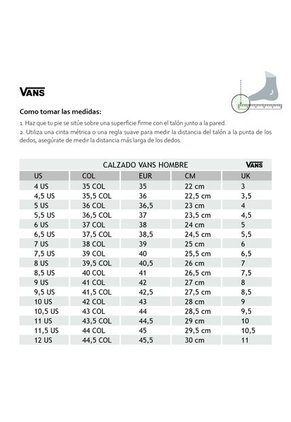 Tenis Vans Filmore Hombre-Negro/Gris