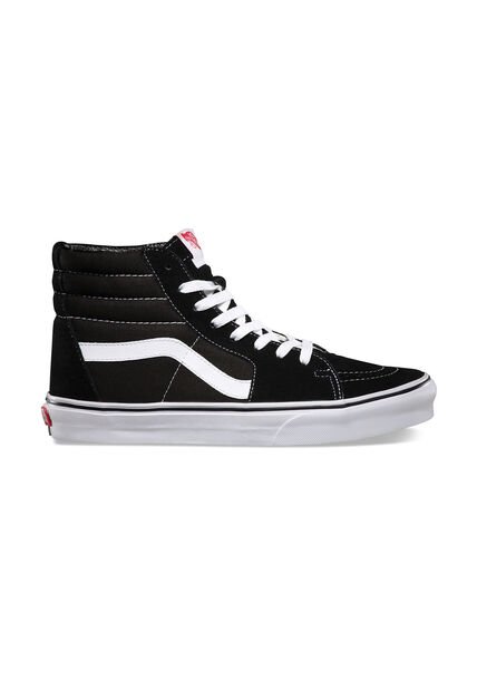 Tenis Hombre VANS UA SK8-HI Negro / Blanco Cuero Vans