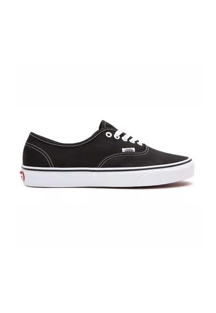 Tenis Vans Authentic Mujer-Negro/Blanco