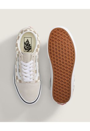 Tenis Hombre VANS OLD SKOOL Beige Vans