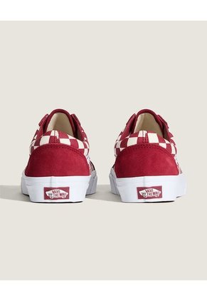 Tenis Hombre Vans Old Skool Rojo Vans