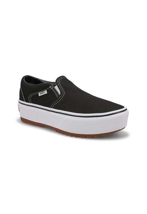 Tenis Vans Asher Platform St Mujer-Negro
