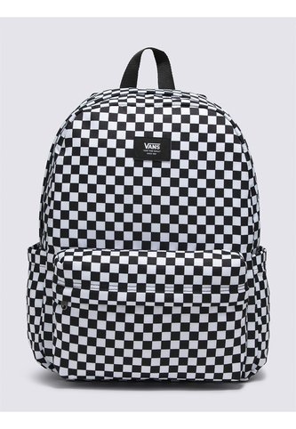 Morral Hombre Vans Old Skool Check Back Negro Vans Vans