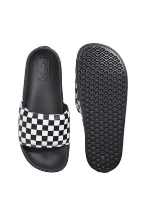 Sandalias Vans Unisex La Costa Slide-On Negro - Blanco