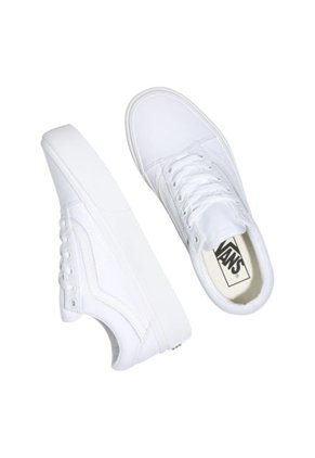 Tenis Vans Unisex Old Skool Platform Blanco