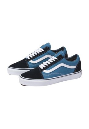 Tenis Vans Unisex Old Skool Azul - Blanco