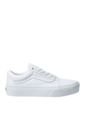 Tenis Vans Unisex Old Skool Platform Blanco de Vans