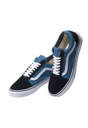 Tenis Vans Unisex Old Skool Azul - Blanco