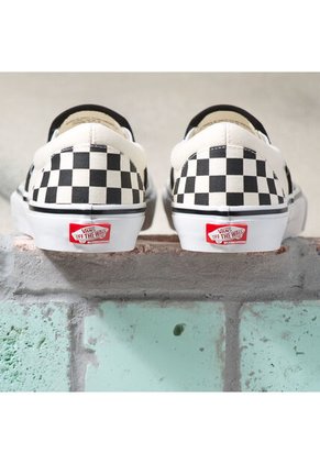 Tenis Hombre Vans Mn Skate Slip-On Negro Cuadros Vans