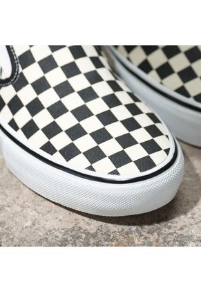 Tenis Hombre Vans Mn Skate Slip-On Negro Cuadros Vans