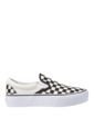 Tenis Vans Classic Slip-On Platform Color Black And White Checker\/White Para Hombre & Mujer de Vans