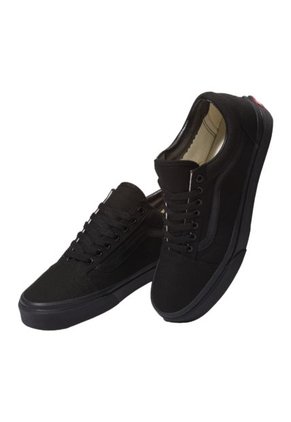 Tenis Vans Old Skool Color Black\/Black Canvas Para Hombre & Mujer Ultima Talla