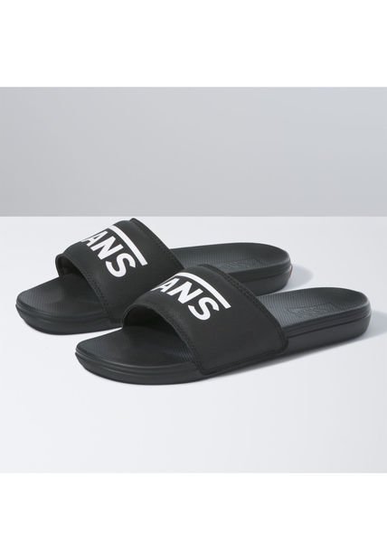 Tenis Hombre Vans Mn La Costa Slide-On Negro Vans