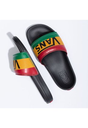 Tenis Hombre Vans Mn La Costa Slide-On Negro Vans