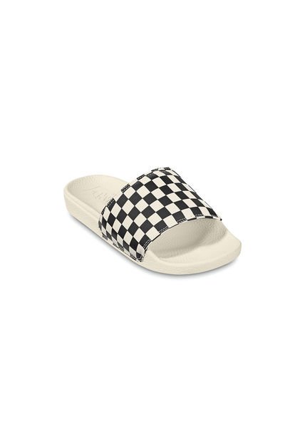 Tenis Mujer Vans Wm La Costa Slide-On Negro Cuadros Vans
