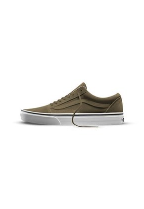 Tenis Hombre Vans Old Skool Olive/Blanco Vans